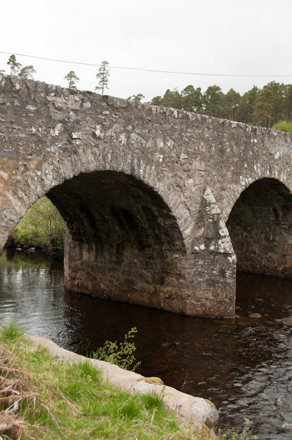 Dalreavoch Bridge over River Brora